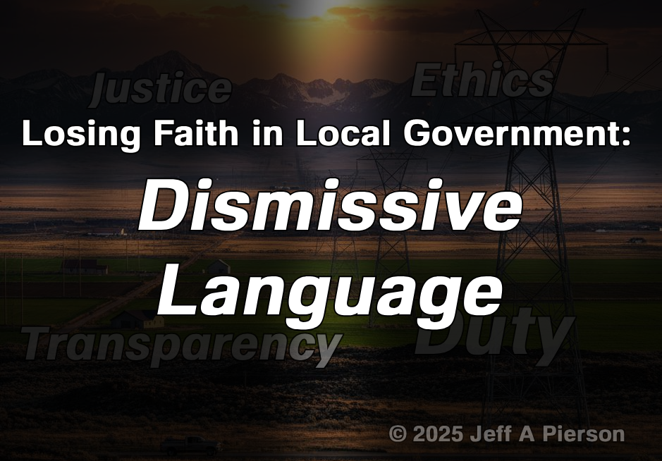 Dismissive Language