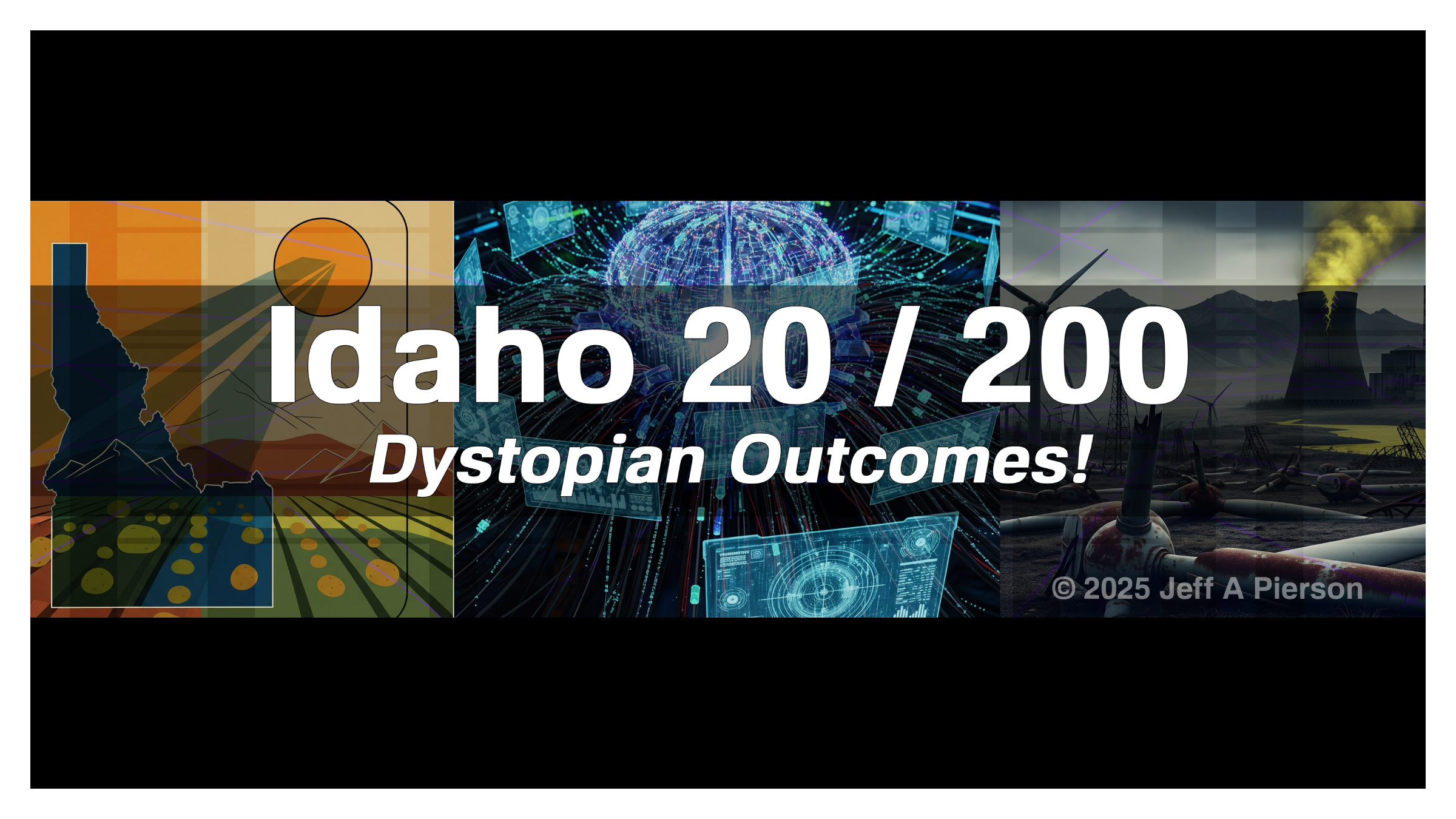 Dystopian 2400 Framed