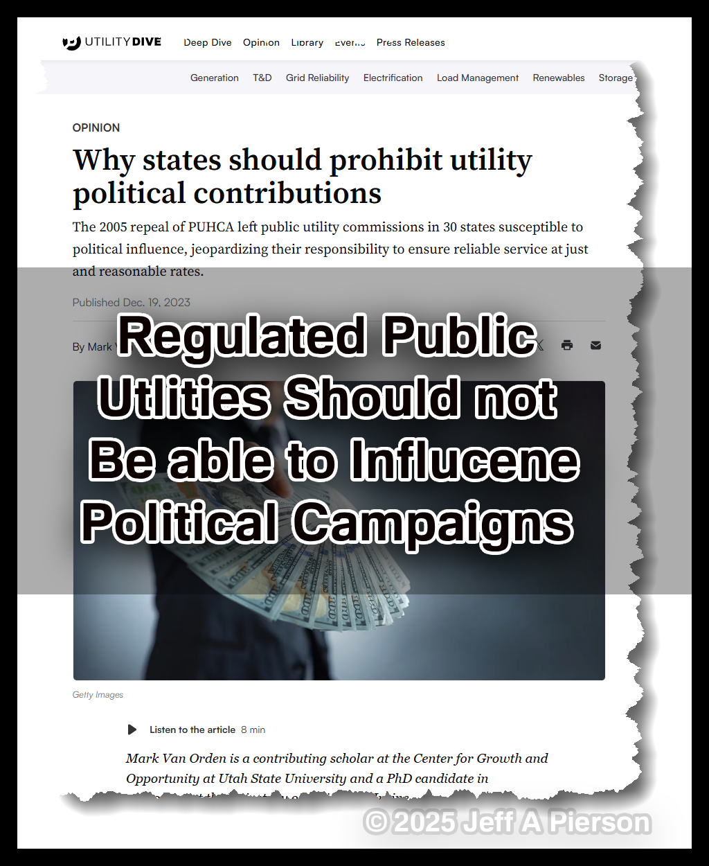 Regulated Utilties