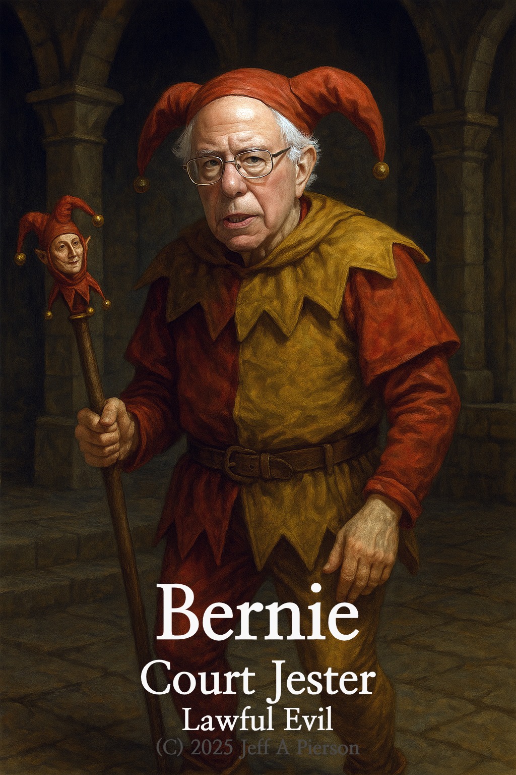 Redistribution Rant – "Casts a booming monologue that entrances peasants and exhausts nobles. Temporarily boosts morale while draining common sense."